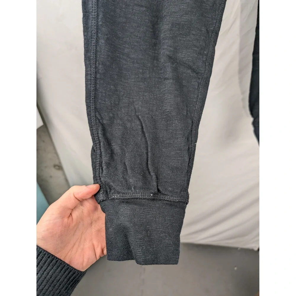 Vintage J Crew Mens Knit‎ Goods Tapered Joggers Size M Gray Pockets Gym Workout